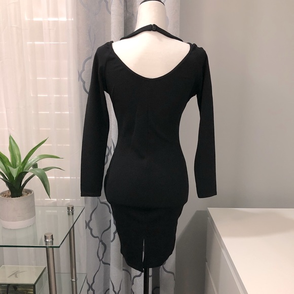 Black Midi Dress - Picture 2 of 3